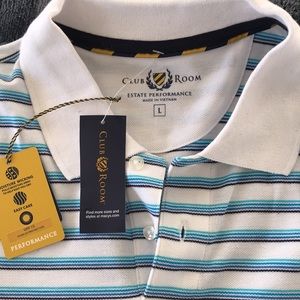 NWT Club Room Mens Polo- Large